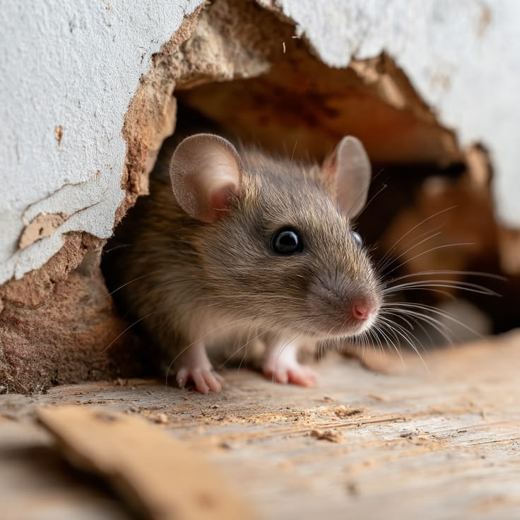 rongeurs dans les murs